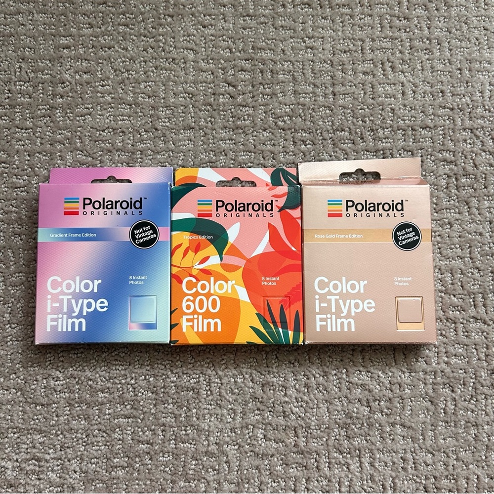 Polaroid Originals Color i-Type Film Set